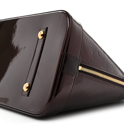 Louis Vuitton Vernis Alma GM Amarante 10 of 12