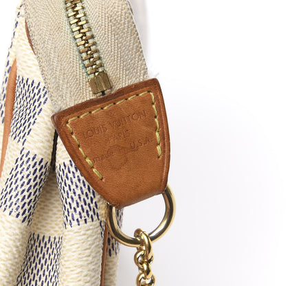 Louis Vuitton Damier Azur Eva Clutch 6 of 14