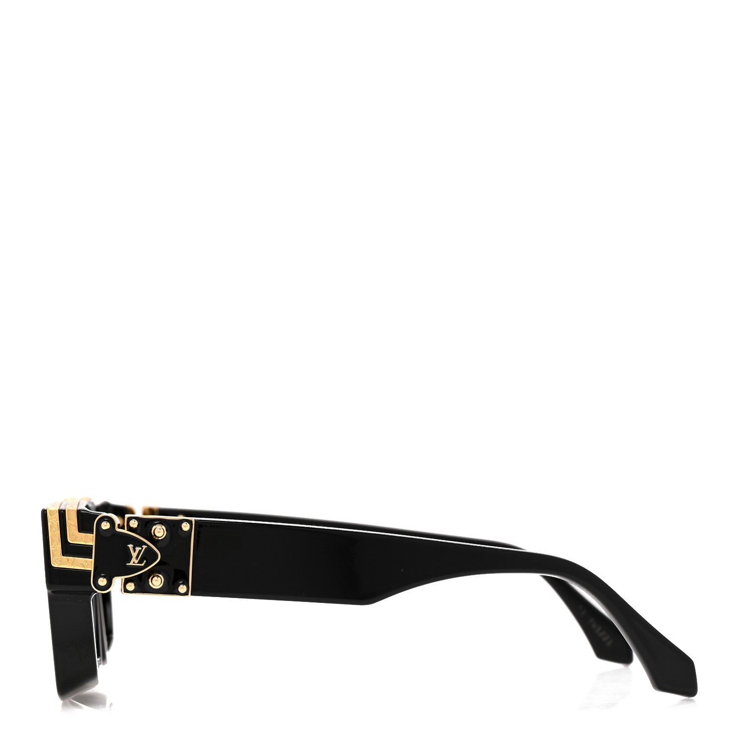 Louis Vuitton Acetate 1.1 Millionaires Sunglasses Z1165W Black 3 of 9