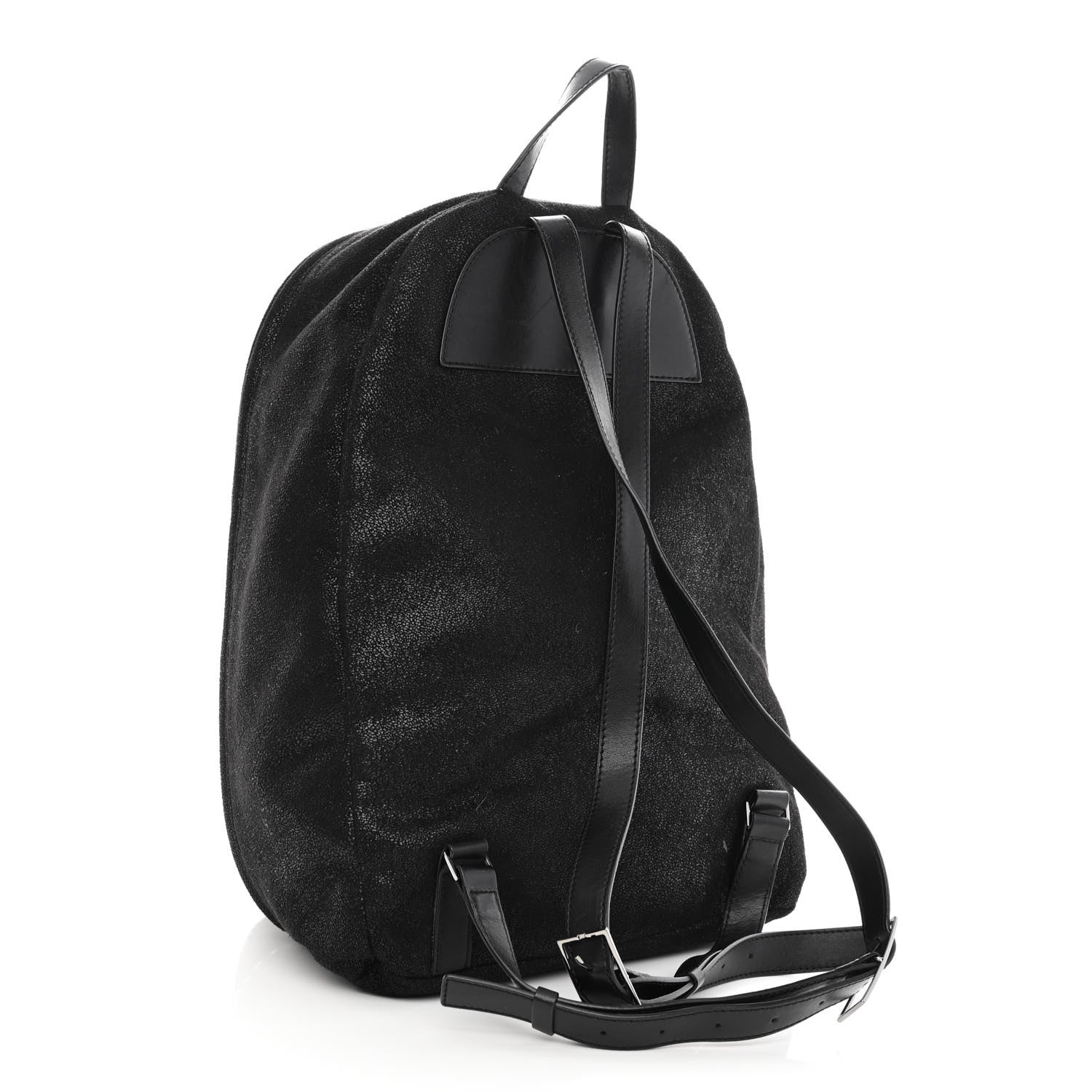 Stella McCartney Shaggy Deer Rucksack Backpack Black 2 of 9