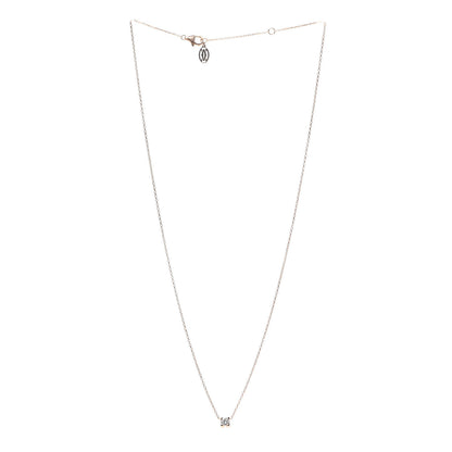 Cartier 18K Pink Gold Diamond .21ct C De Pendant Necklace 3 of 6