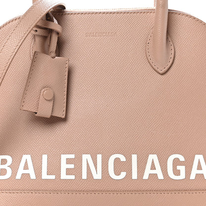 Balenciaga Grained Calfskin S Ville Top Handle Bag Beige Tapioca 9 of 11