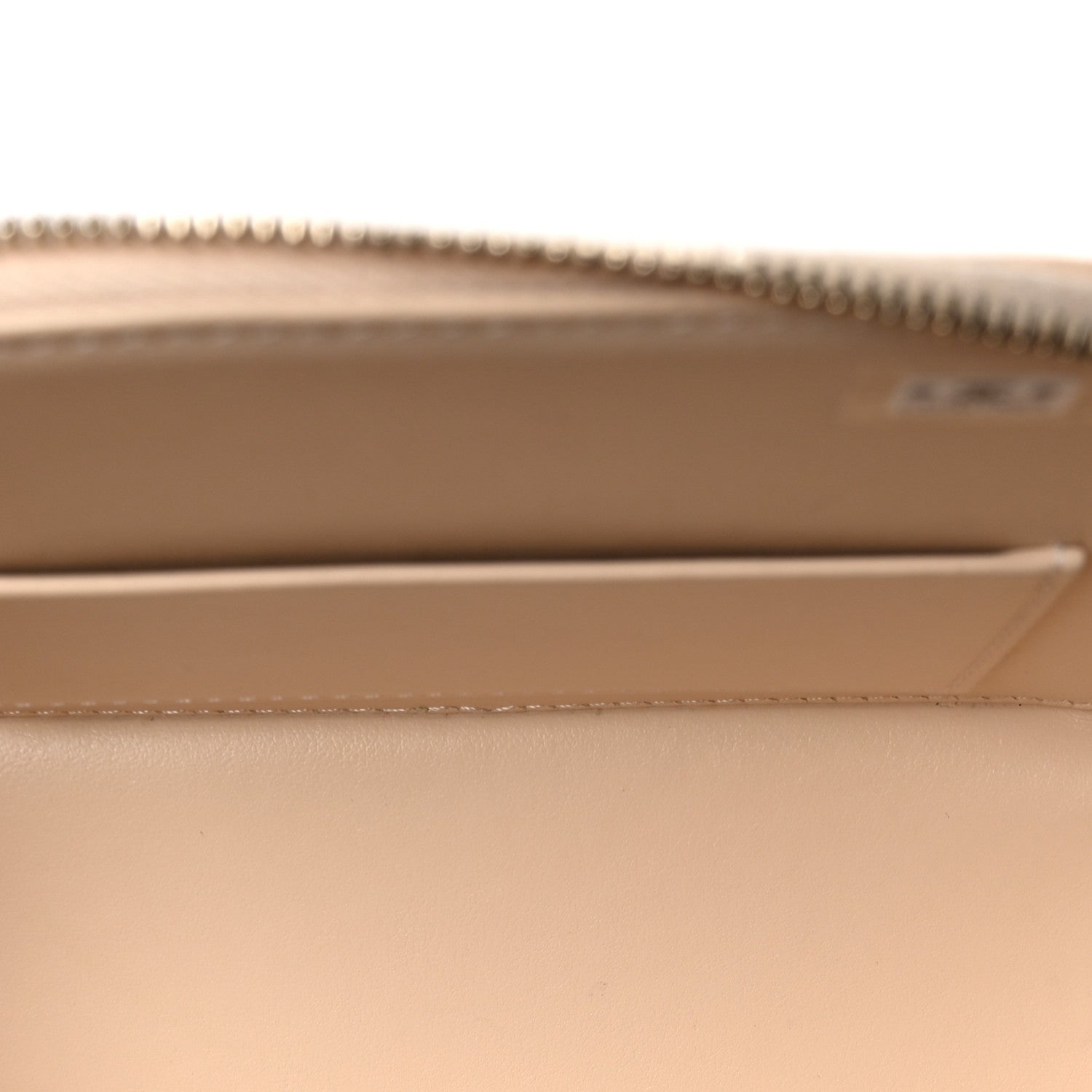 Chanel Caviar Quilted Top Handle Vanity Case Light Beige 5 of 11
