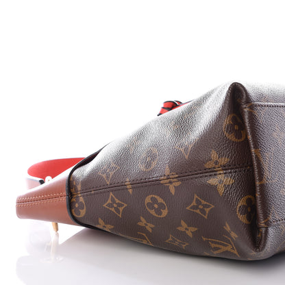 Louis Vuitton Monogram Tuileries Besace Caramel Rouge 13 of 15