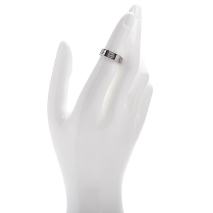 Cartier 18K White Gold 5.5mm LOVE Ring 49 4.75 2 of 4