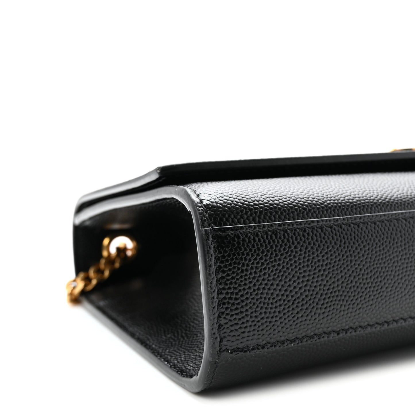 Grain De Poudre Medium Classic Monogram Kate Satchel Black