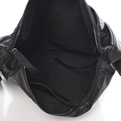 Chanel Lambskin Large Girl Bag Black 5 of 10