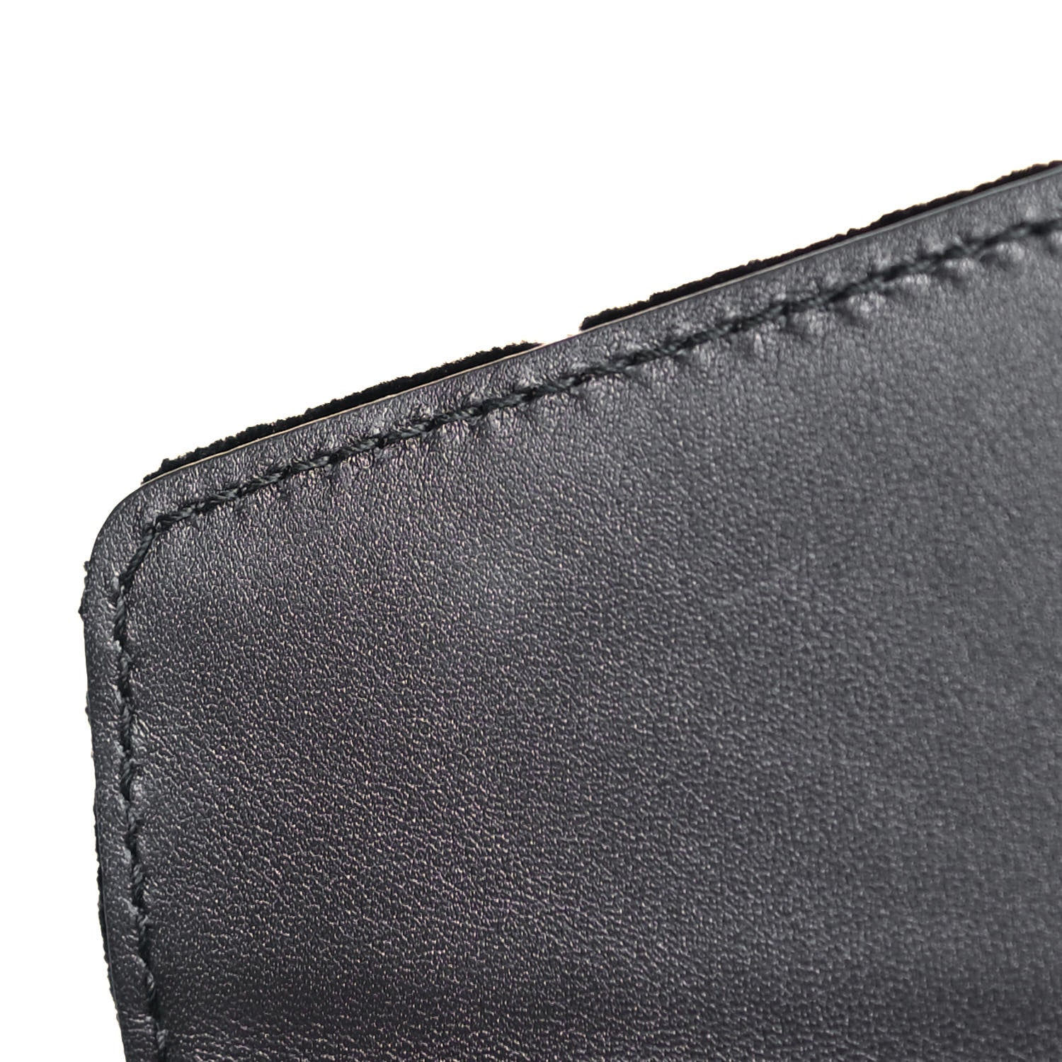Gucci Velvet GG Monogram Mini Dionysus Chain Wallet Black 9 of 11