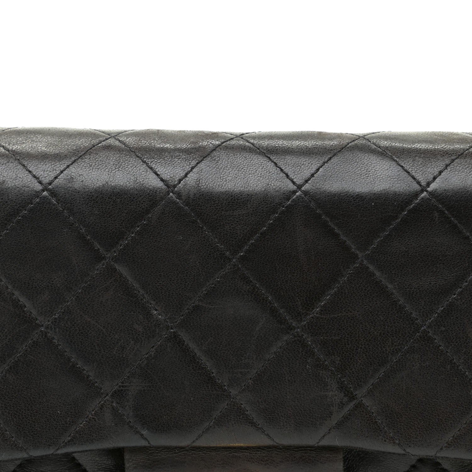 Chanel Lambskin Quilted Small Double Flap Black 11 of 13