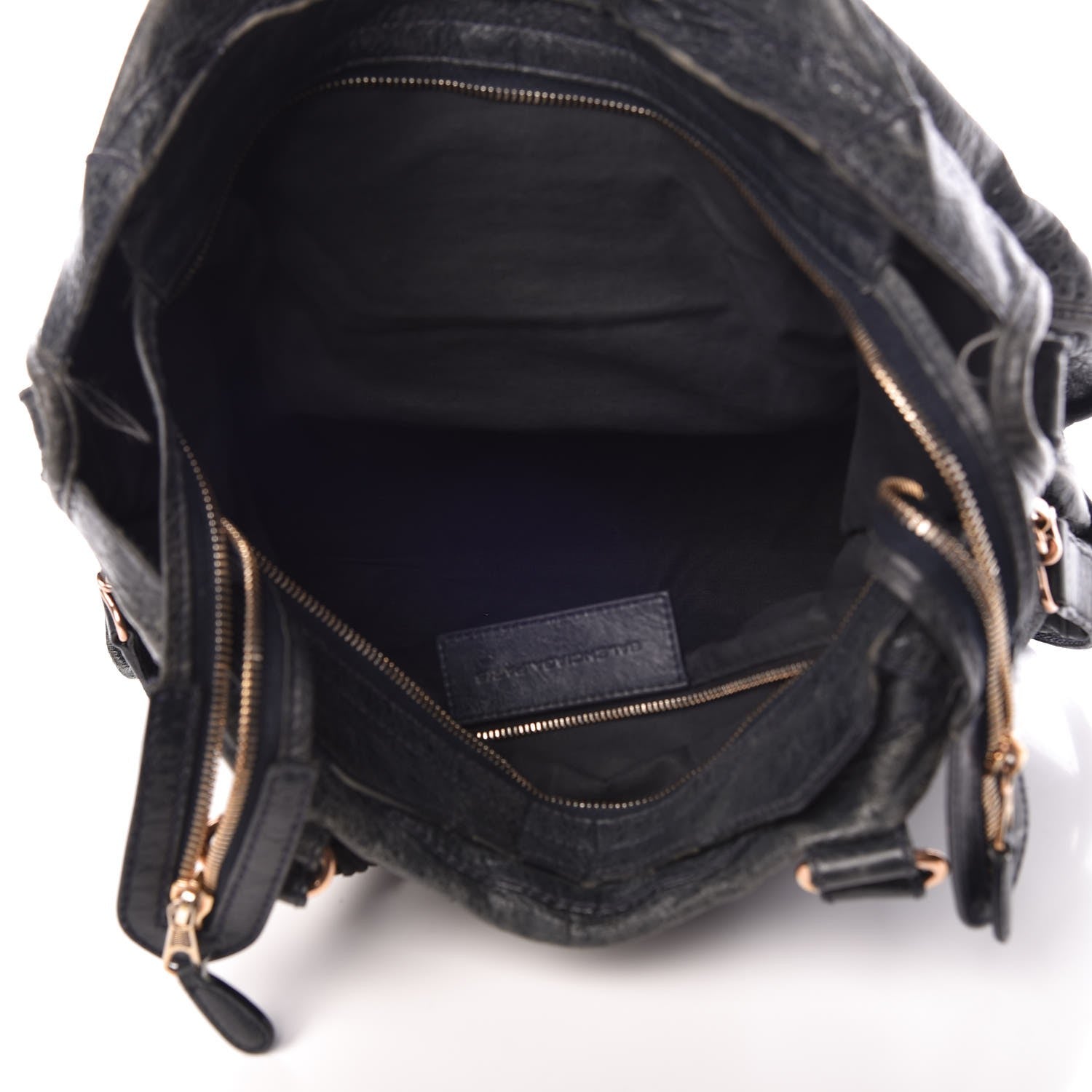 Balenciaga Agneau Giant 12 Rose Gold Hardware City Dark Night 6 of 16