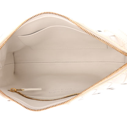 Bottega Veneta Nappa Intrecciato Crossbody White 5 of 10