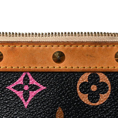 Louis Vuitton Monogram Multicolor Pochette Accessories Black 14 of 14