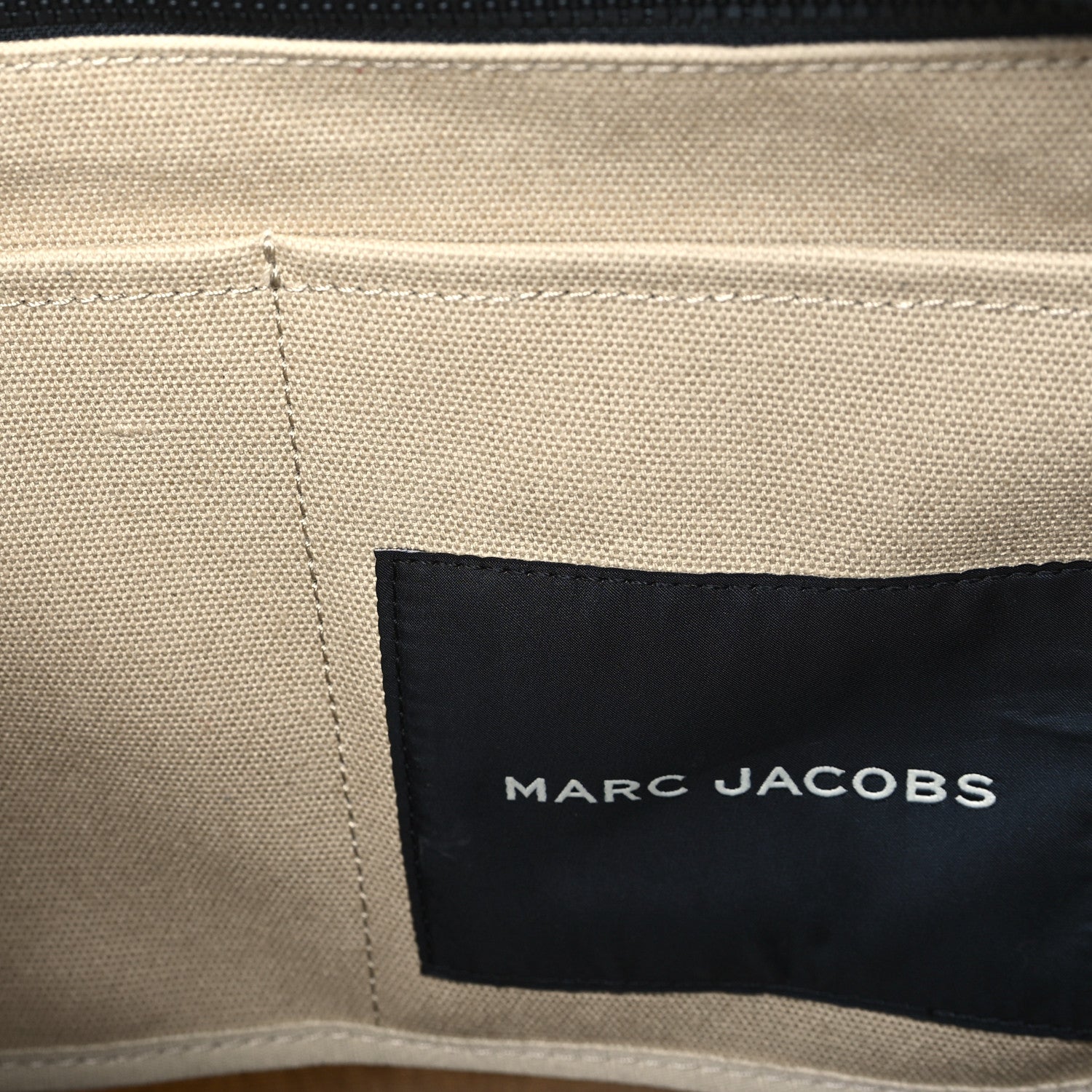Marc Jacobs Cotton Canvas Large The Tote Bag Beige 6 of 11