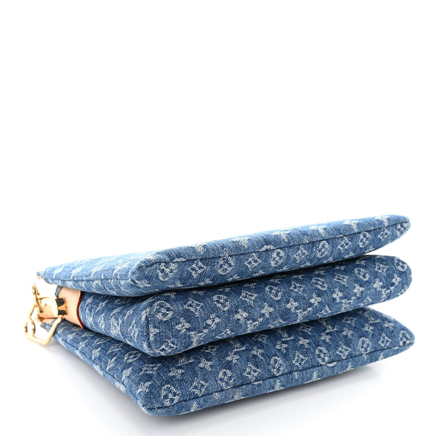 Monogram Denim Coussin PM Blue