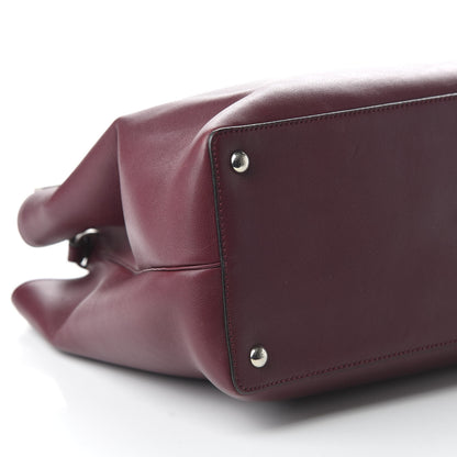 Fendi Vitello Dolce Marmol Regular 2Jours Tote Bordeaux 6 of 10