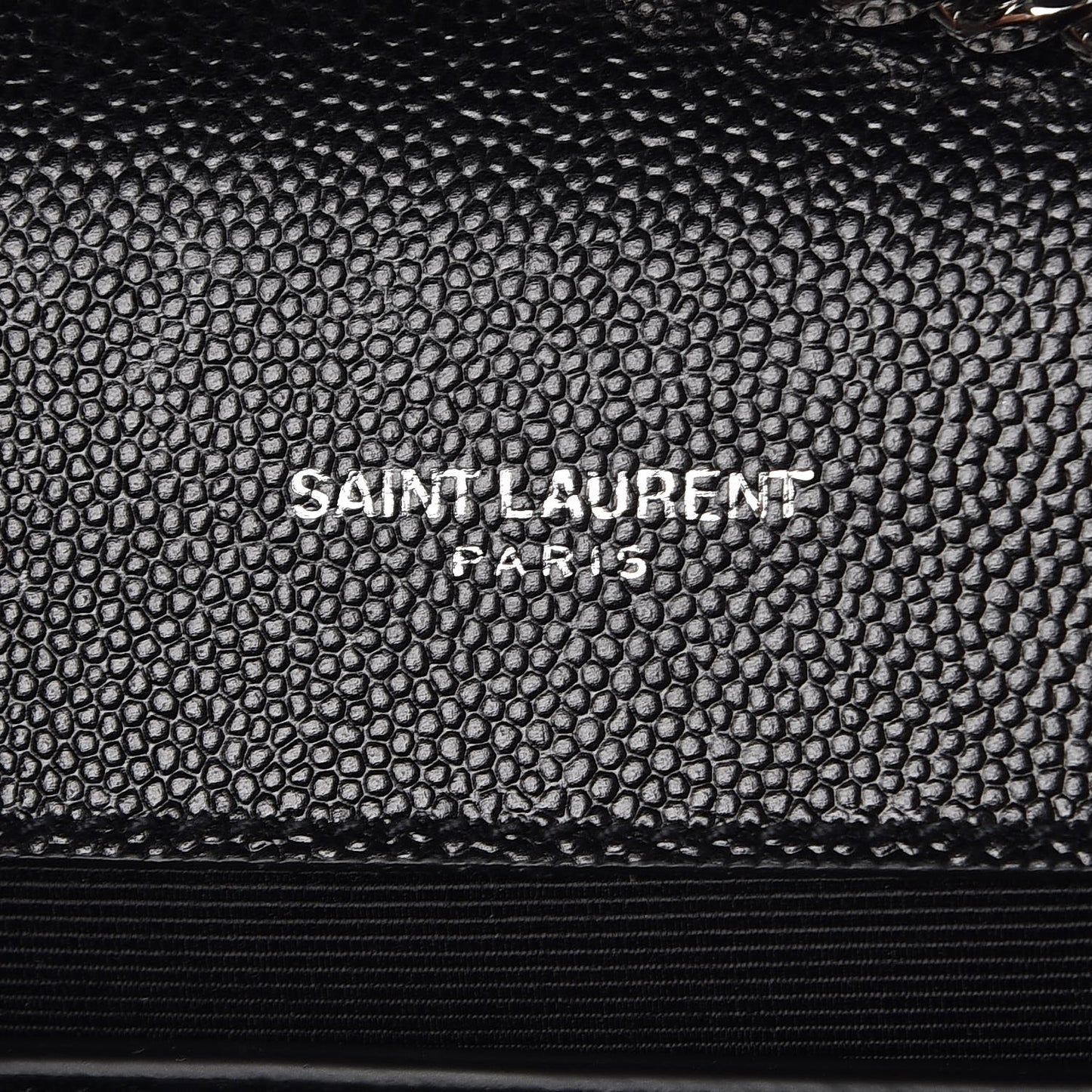 Grain De Poudre Small Monogram Kate Satchel Black
