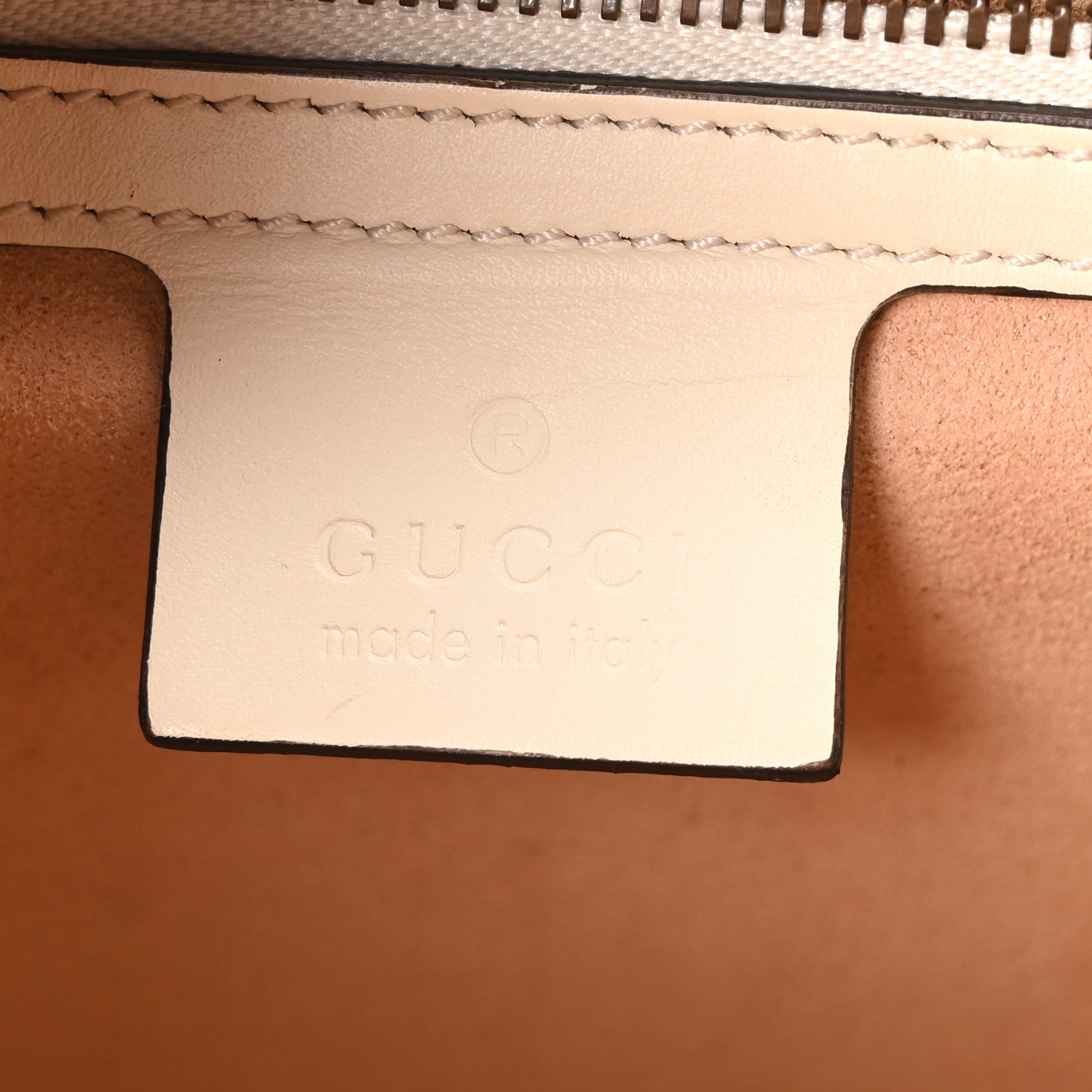 Gucci Calfskin Small Queen Margaret Top Handle Bag Mystic White 6 of 10