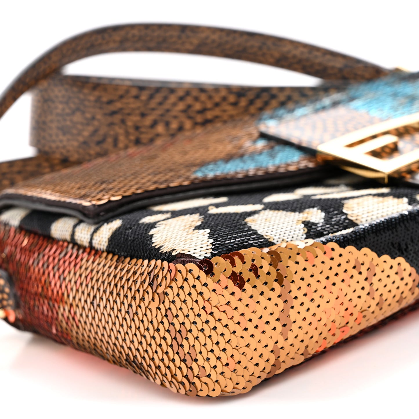 Night Butterfly Sequin Baguette Multicolor