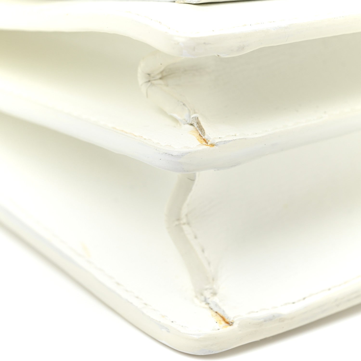 Saint Laurent Calfskin Medium Monogram Sunset White 22 of 29