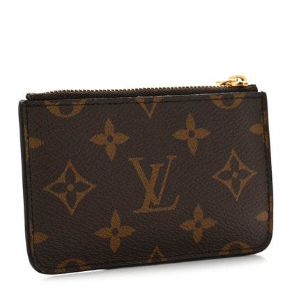 Louis Vuitton Monogram Zipped Romy Card Holder Bubble Tea 3 of 10