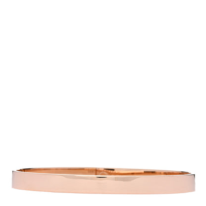 Hermes 18K Rose Gold Diamond PM Kelly Pave Bracelet SH 2 of 4