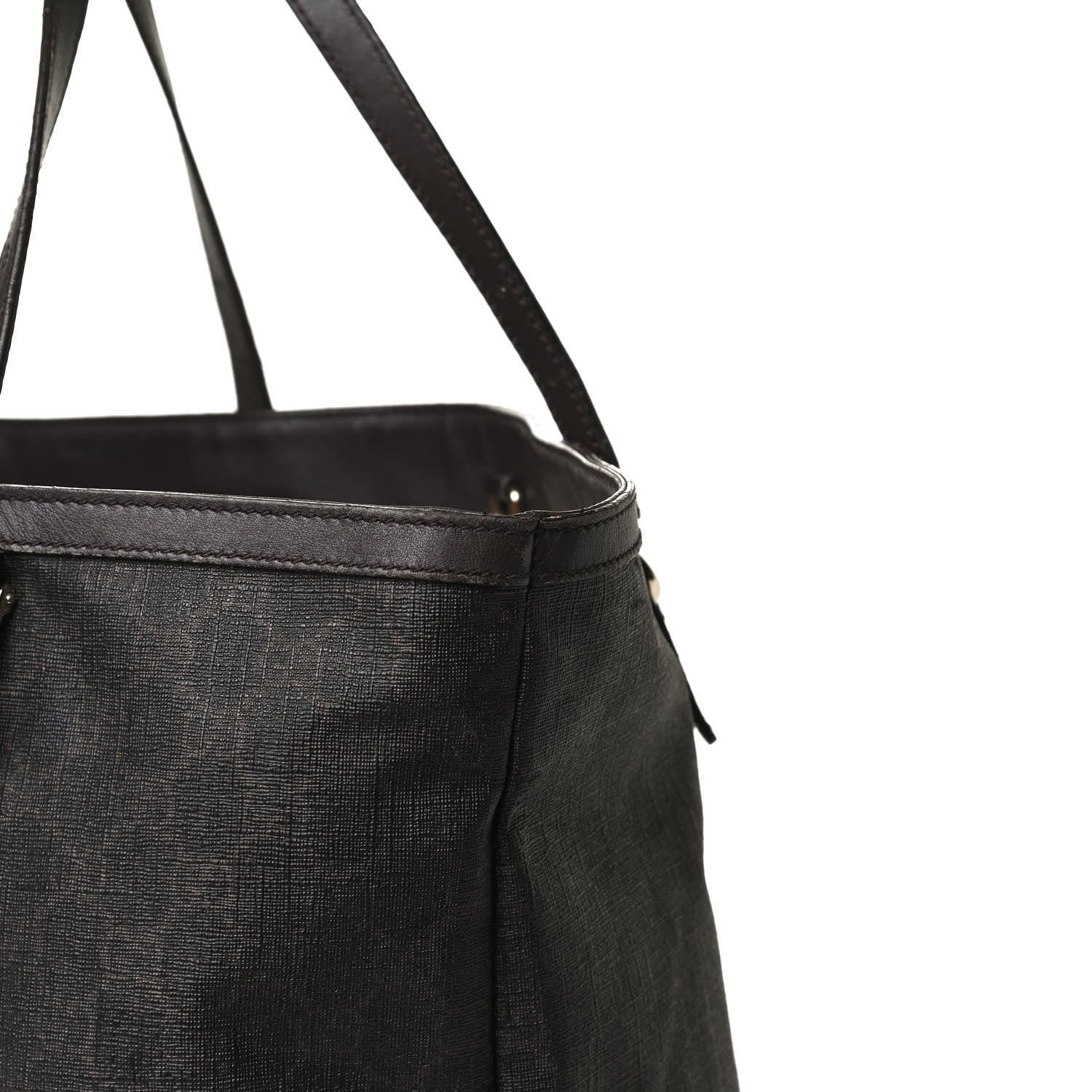 Gucci GG Supreme Monogram Medium Nice Tote Dark Brown 13 of 23