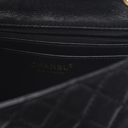 Chanel Aged Calfskin Quilted 2.55 Reissue Mini Flap Black 6 of 11