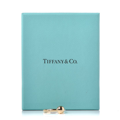Tiffany 18K Yellow Gold 8mm HardWear Ball Ring 57 8 5 of 5