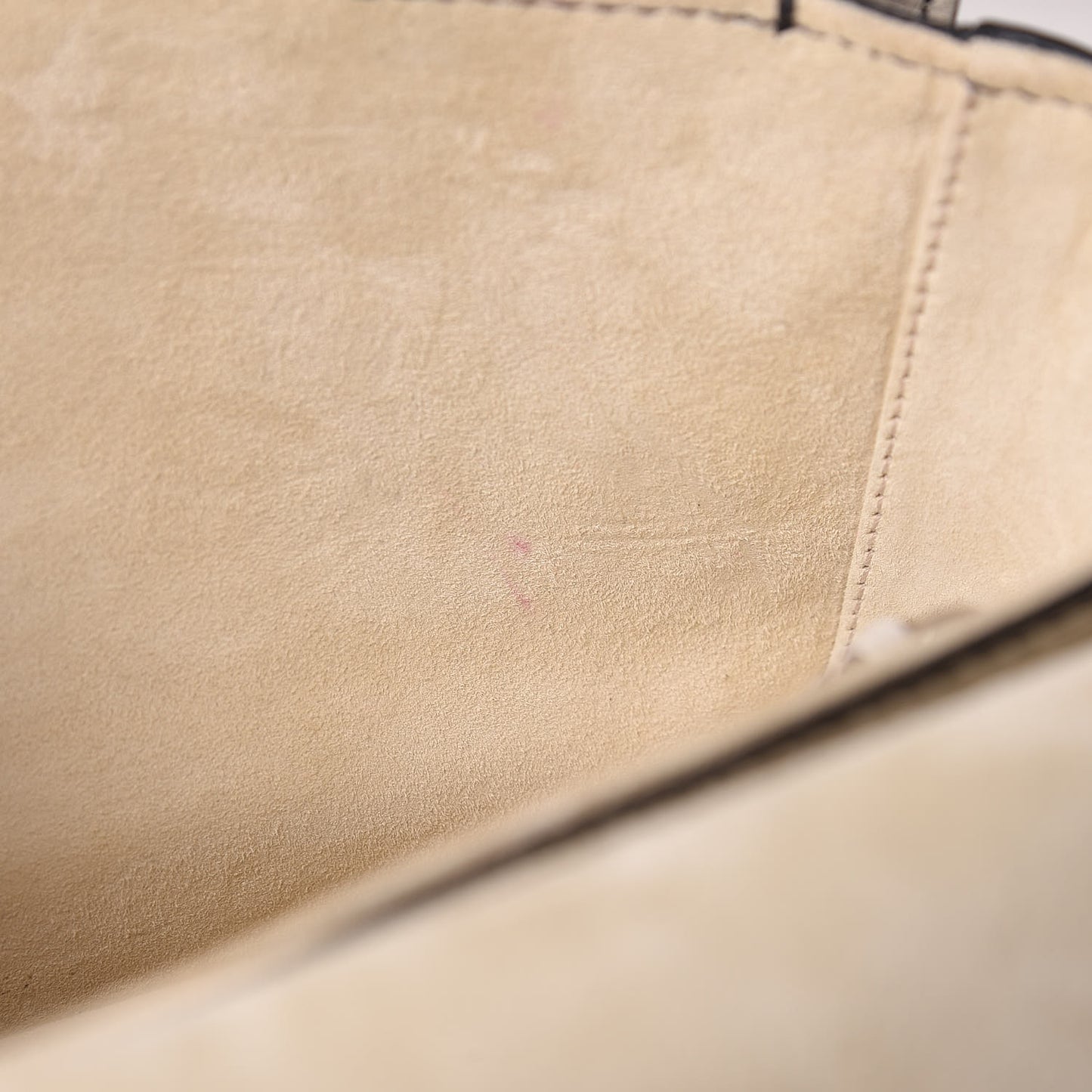 Grained Calfskin Dio(r)evolution Flap Bag Off White