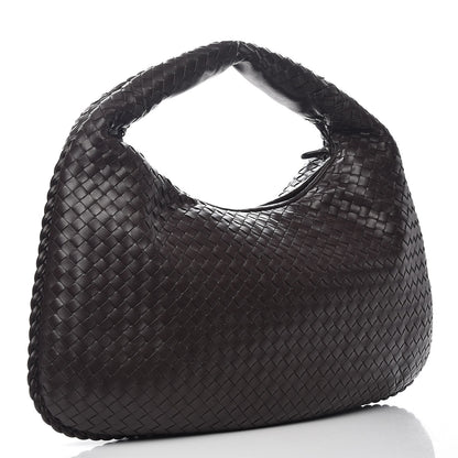 Bottega Veneta Nappa Intrecciato Large Veneta Hobo Ebano 3 of 8
