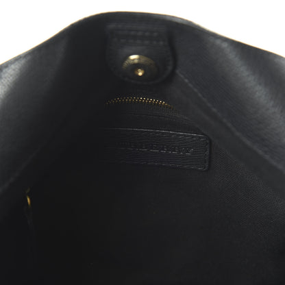 Burberry Grainy Calfskin House Check Small Canterbury Black 8 of 10