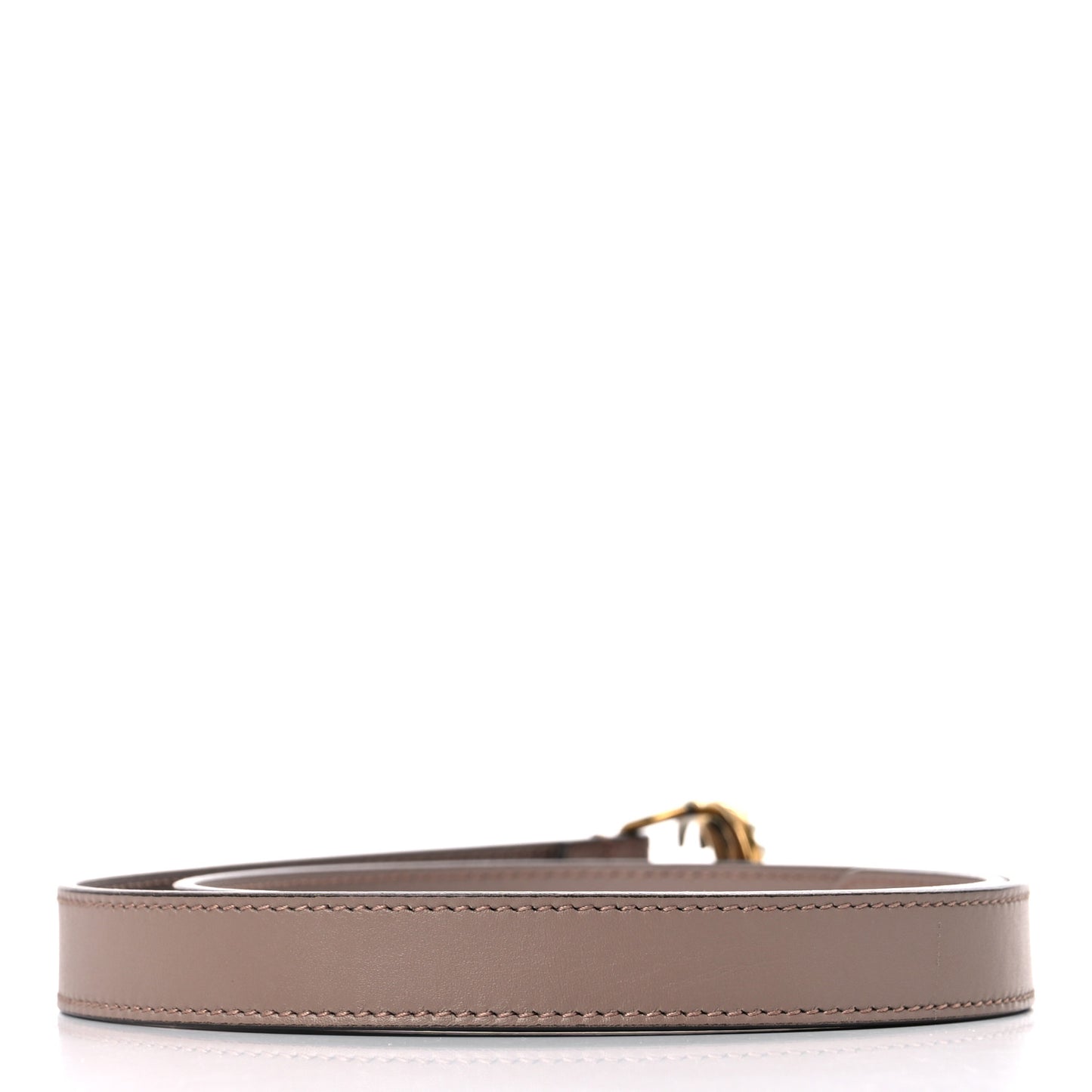 Calfskin Pearl Double G 20mm Belt 75 30 Porcelain Rose