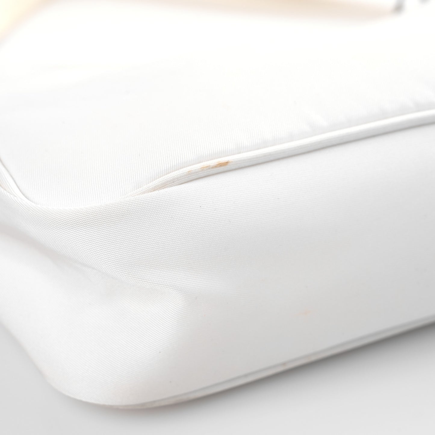 Tessuto Nylon Mini Re-Edition 2000 Bag White