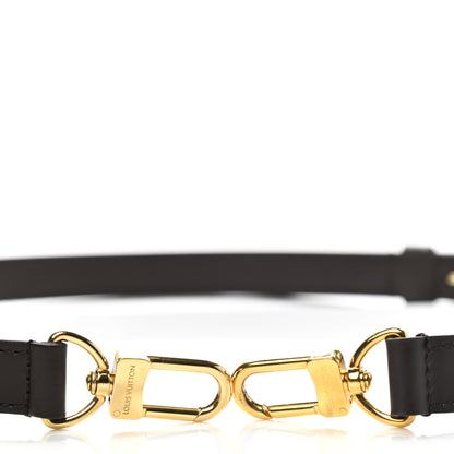 Louis Vuitton Calfskin Adjustable Speedy Bandouliere Shoulder Strap Brown 3 of 3