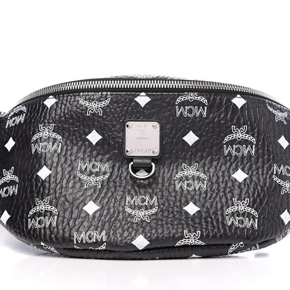 MCM Visetos Stark Belt Bag Black 5 of 7
