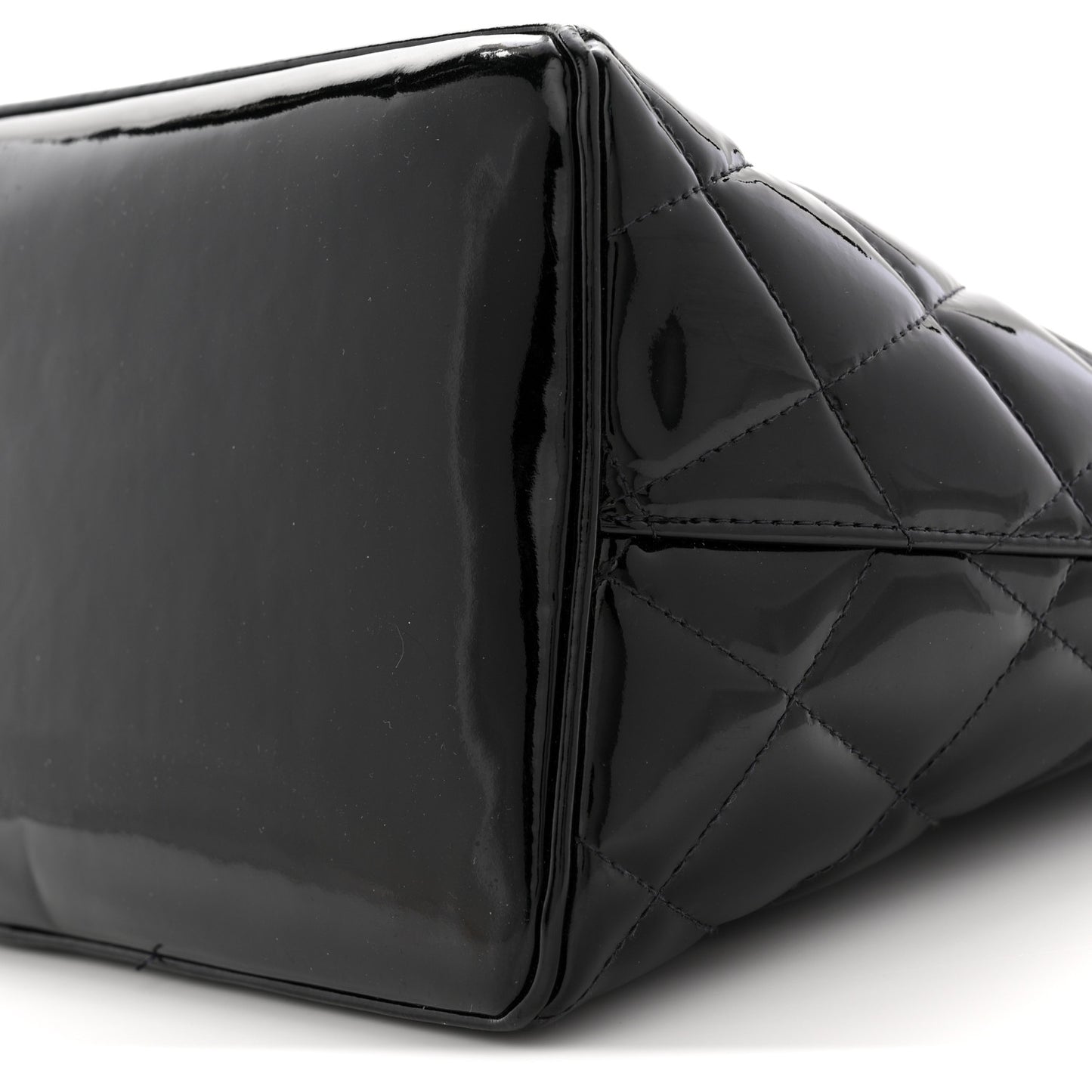 Patent Medallion Tote Black