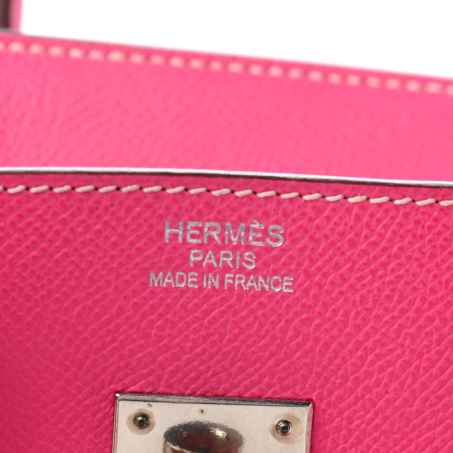 Hermes Epsom Candy Birkin 35 Rose Tyrien Rubis 6 of 13