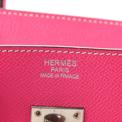 Hermes Epsom Candy Birkin 35 Rose Tyrien Rubis 6 of 13