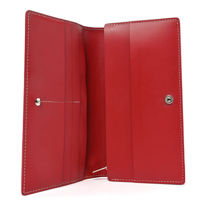 Goyard Goyardine Richelieu Wallet Red 5 of 9