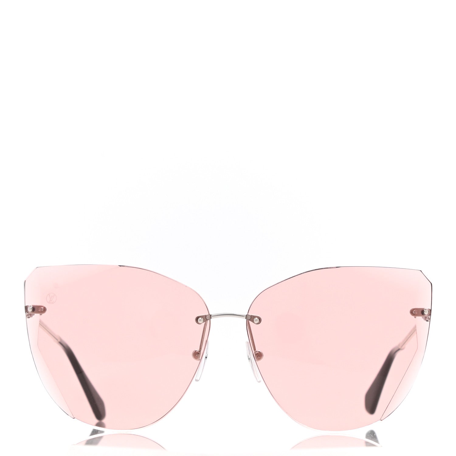Louis Vuitton lein Soleil Pilot Sunglasses Z1226E Pink 2 of 8
