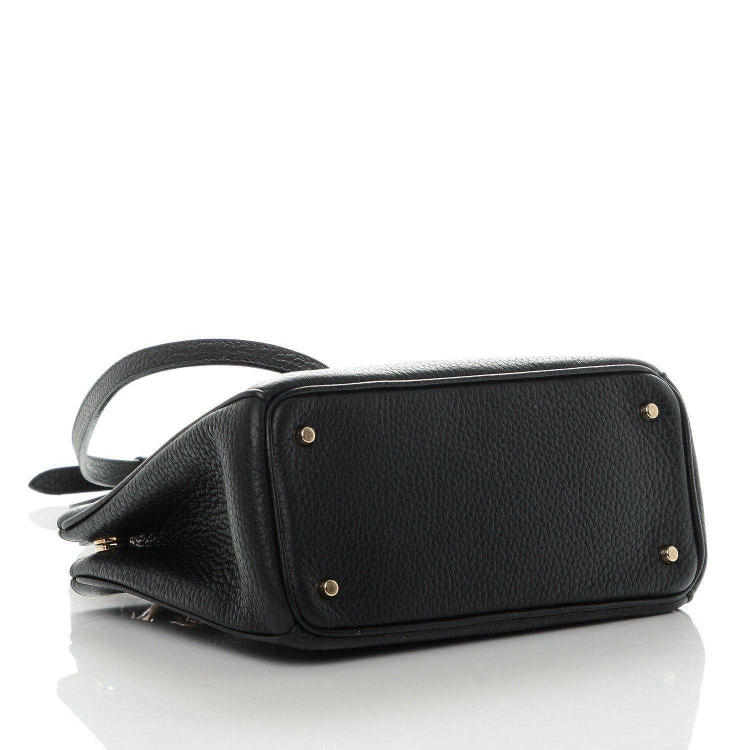 Christian Dior Bullcalf Small Diorissimo Tote Black Rose Indien 4 of 6