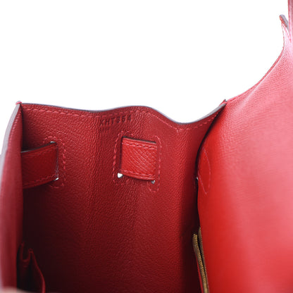 Hermes Epsom Kelly Sellier 28 Rouge Casaque 11 of 42