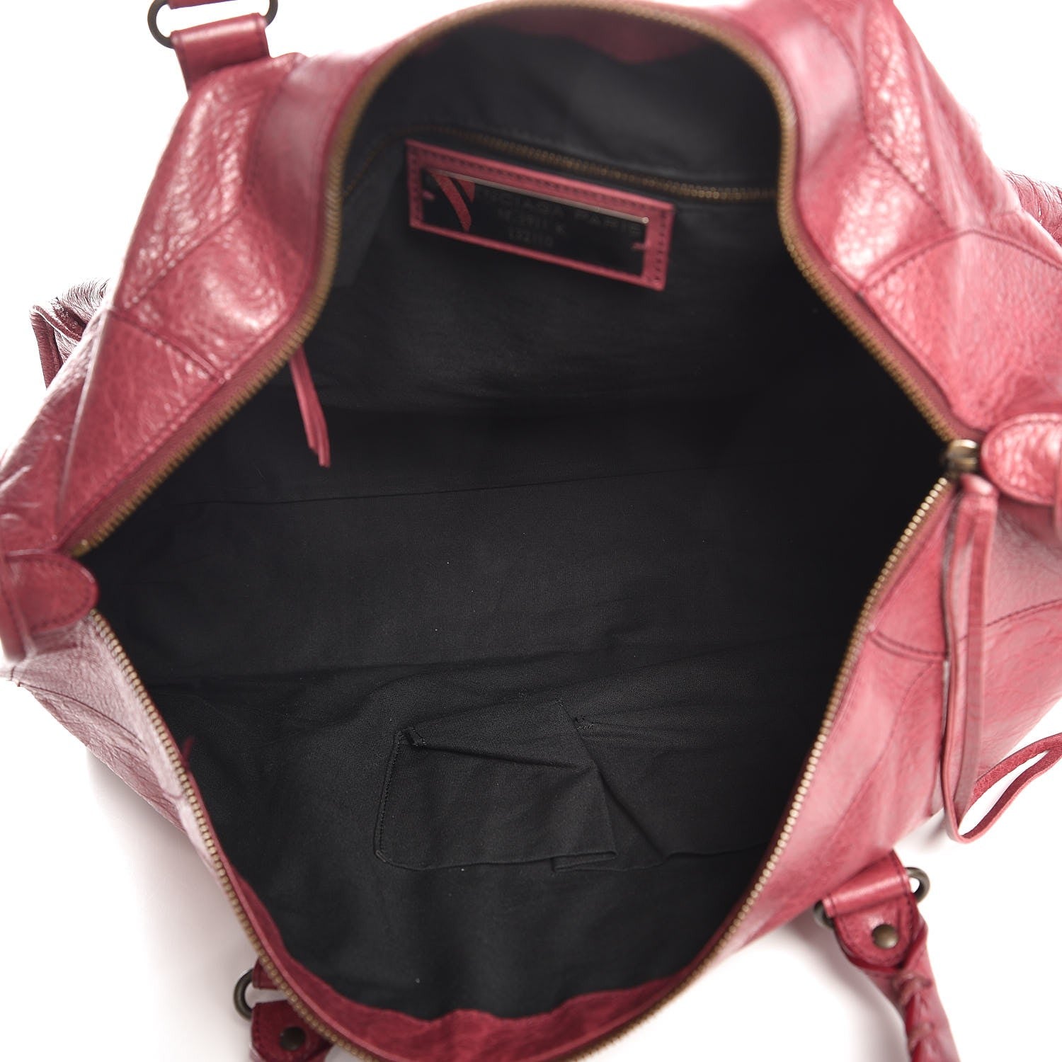 Balenciaga Agneau Classic Hardware Work Cassis 5 of 11