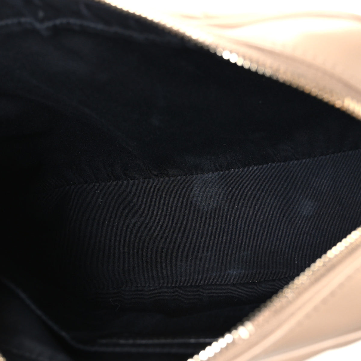 Calfskin Matelasse Monogram Lou Camera Bag Dark Latte