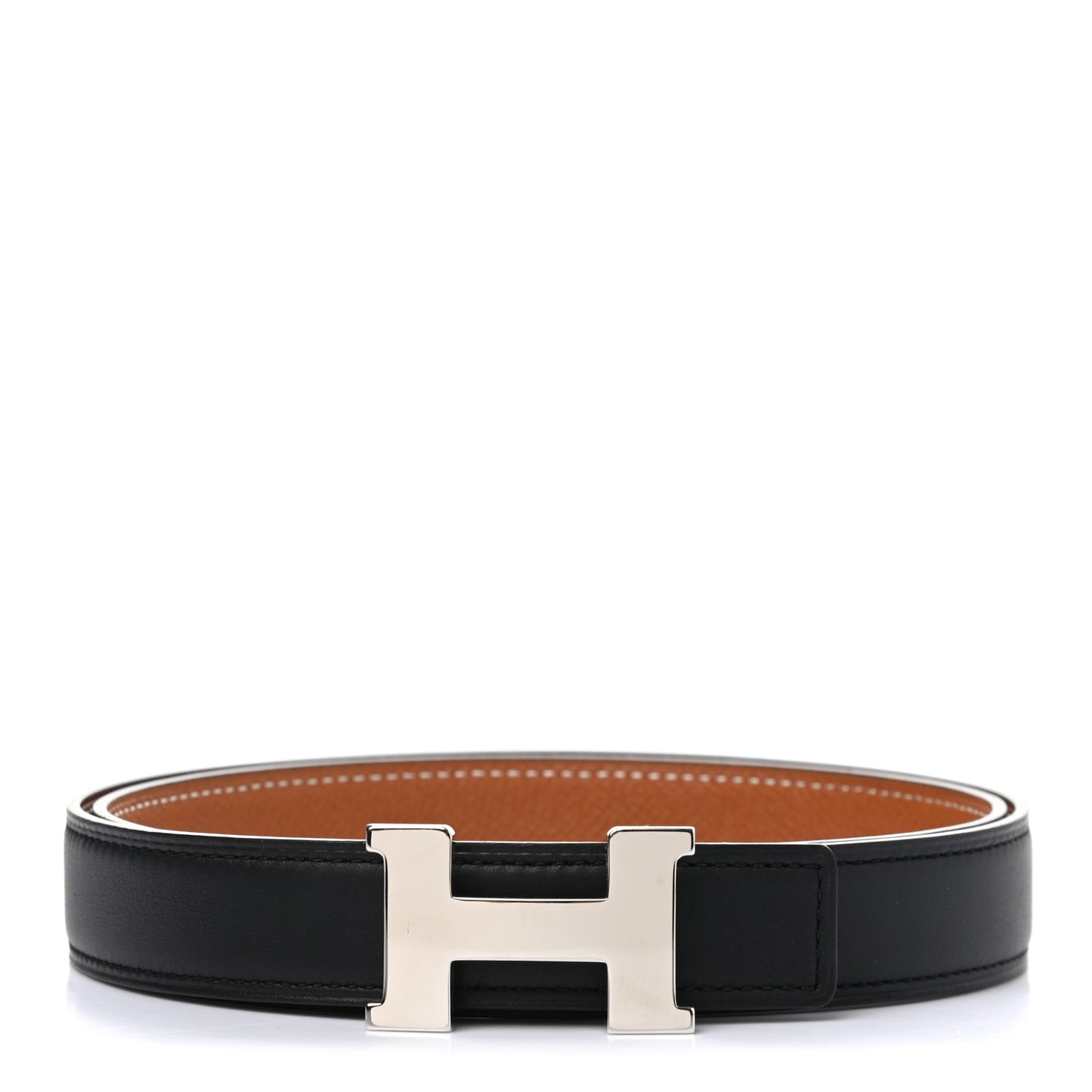 Swift Epsom 24mm Constance H Belt 80 Black Gold