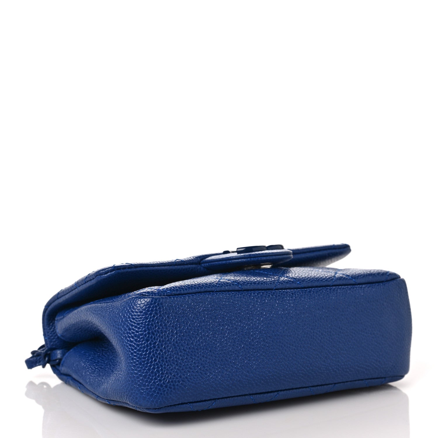 Chanel Caviar Quilted Incognito Mini Square Flap Dark Blue 4 of 9