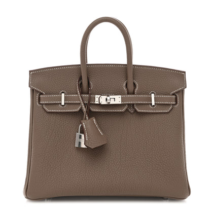 Hermes Togo Birkin 25 Etoupe 1 of 11