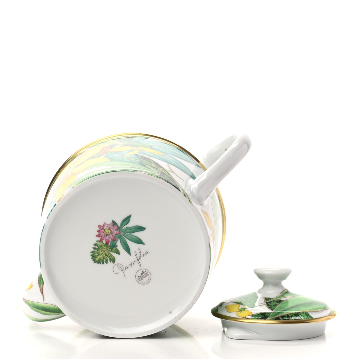 Porcelain Passiflora Teapot