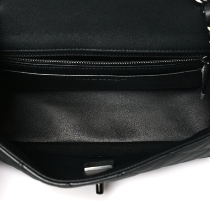 Chanel Lambskin Quilted Mini Rectangular Flap So Black 5 of 11