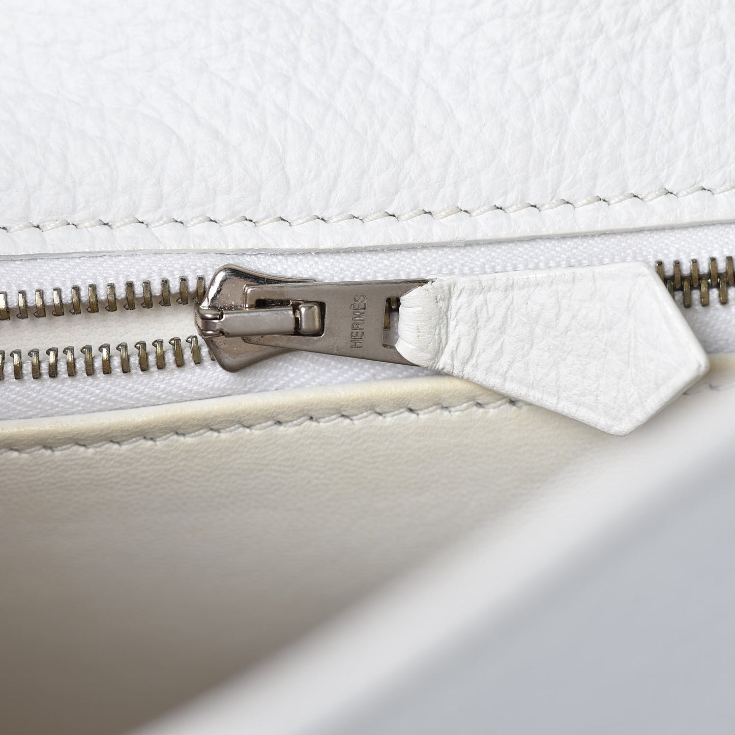 Taurillon Clemence Toile Kelly Retourne 32 White
